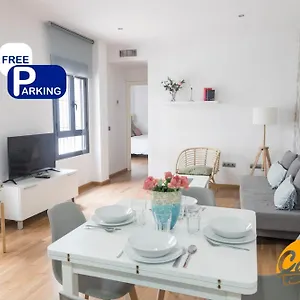  Apartment Apartamento Caleta - Free Parking By Time